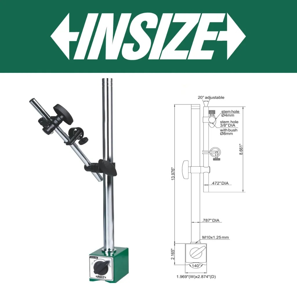 Đế từ tính INSIZE 6201-60