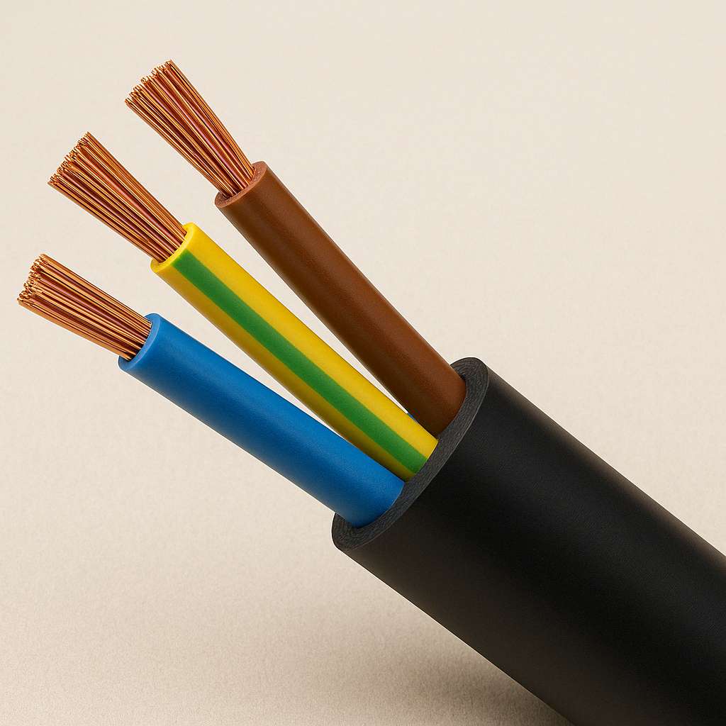 Cáp điện mềm cách điện PVC