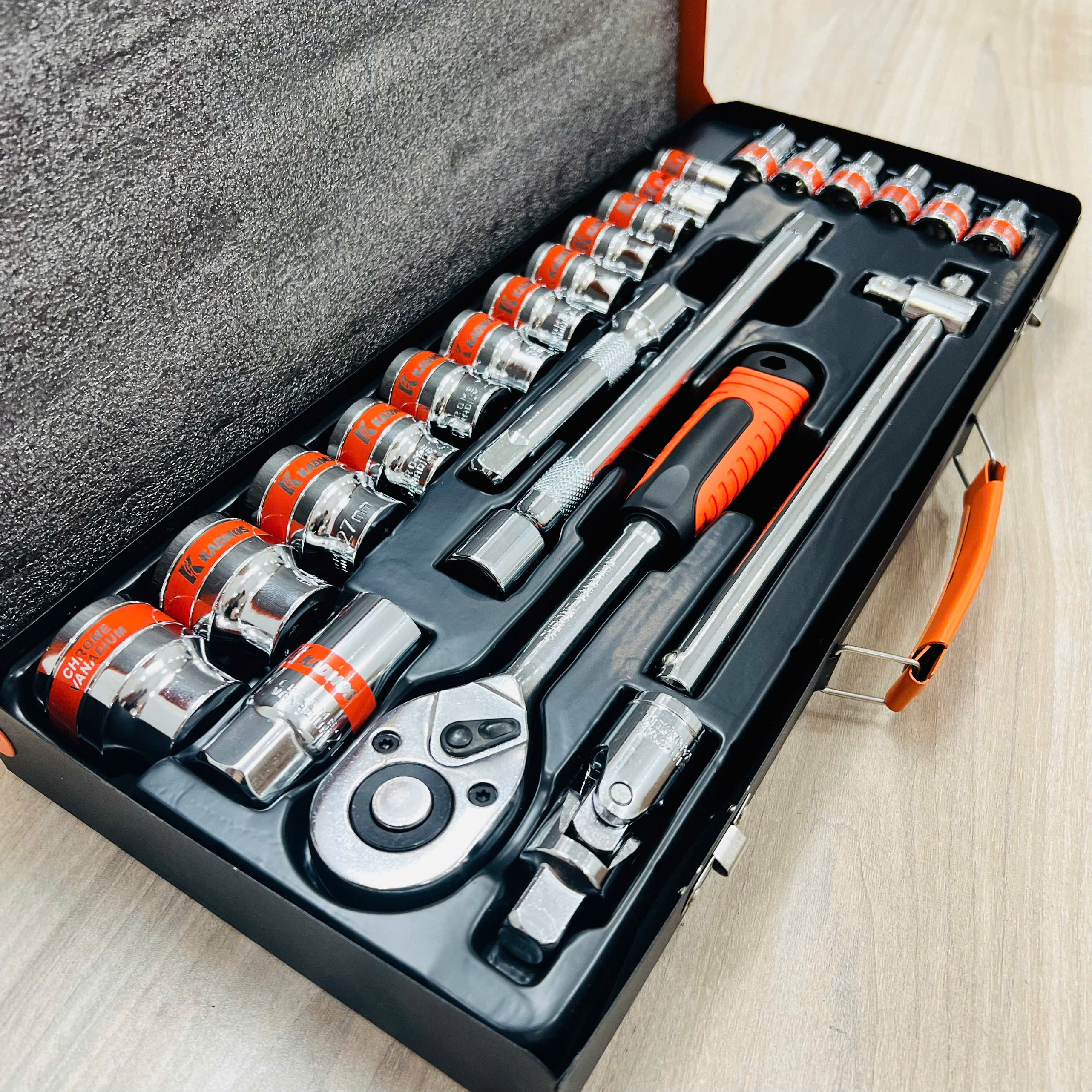 Bộ tuýp khẩu hãng KAPUSI TOOLS 24